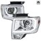 Spec-D Tuning Ford F150 Projector Headlights 2009-2014 2LHP-F15009-G2-TM - alternate 1